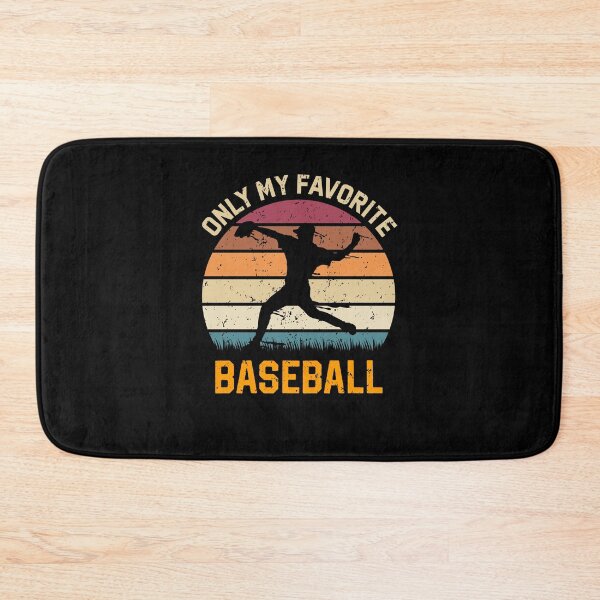 Item preview, Vintage Only My Favorite Baseball Pitcher Retro Sunset designed and sold by 1001T-Shirt.