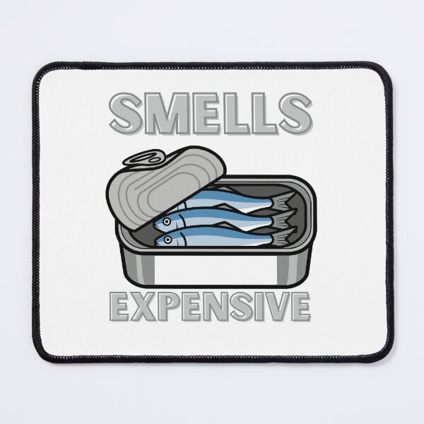 Item preview, Smells Expensive Sardine Can Funny Retro Meme designed and sold by CleanDecor.