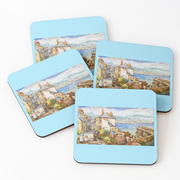 Item preview, Newlyn Cornwall c1910  by R E Whitaker designed and sold by Collector-RB.