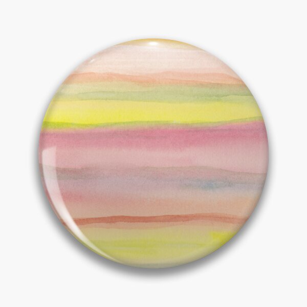 Item preview, Colorful Rainbow Watercolor Horizontal Stripes designed and sold by Angela Dow.