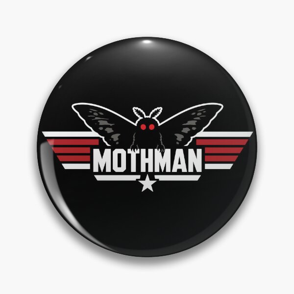 Item preview, Mothman Top Gun designed and sold by GhoulishGraphX.