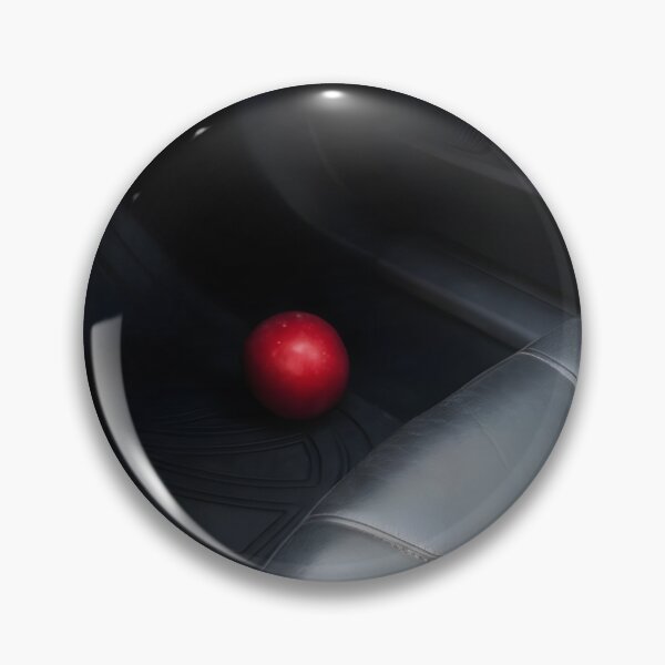 Item preview, The Runaway Tomato | Lost in the Car Minimalist Photography | Red Accent Pop Art designed and sold by SergioMiklos.