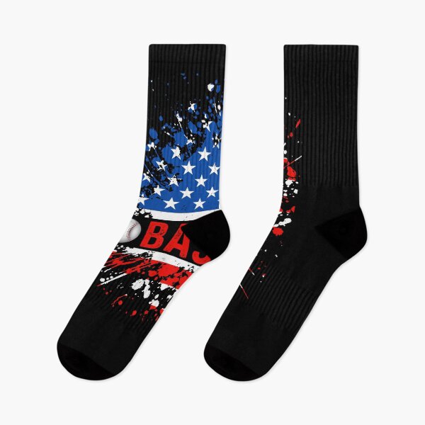 Item preview, American Flag Baseball USA Patriotic Splatter Grunge Sports designed and sold by 1001T-Shirt.