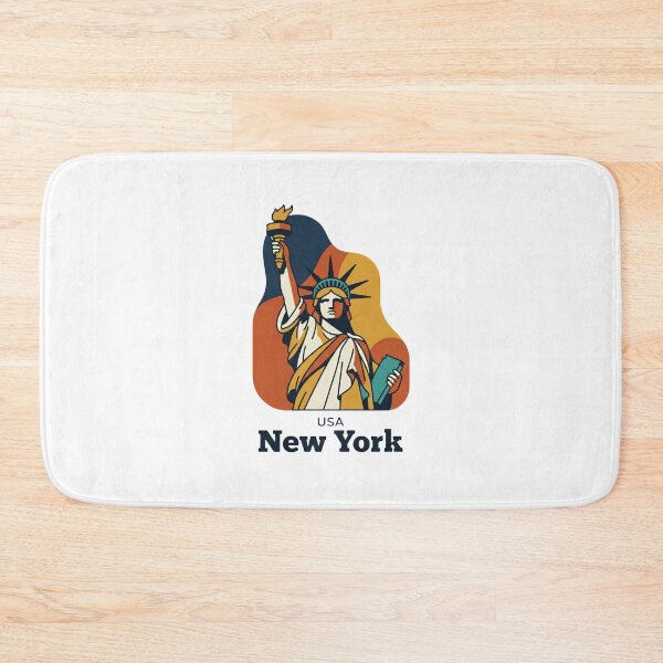 Item preview, New York Statue of Liberty Bold Retro Graphic Art designed and sold by Inkworksbyshery.