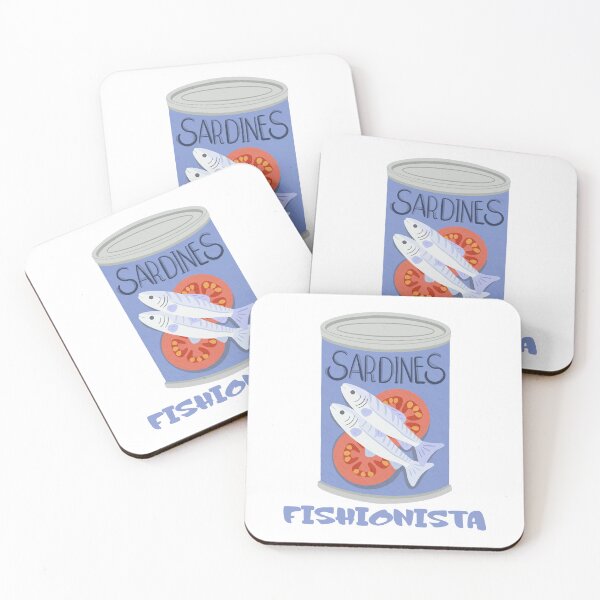 Item preview, Fishionista Sardine Can Fashion Funny Meme Design designed and sold by CleanDecor.
