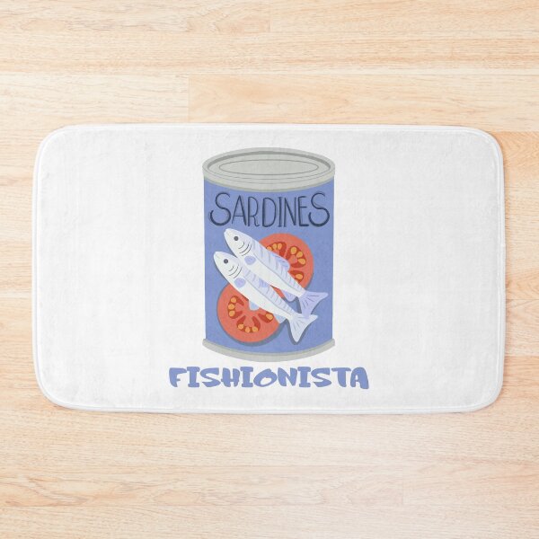 Item preview, Fishionista Sardine Can Fashion Funny Meme Design designed and sold by CleanDecor.