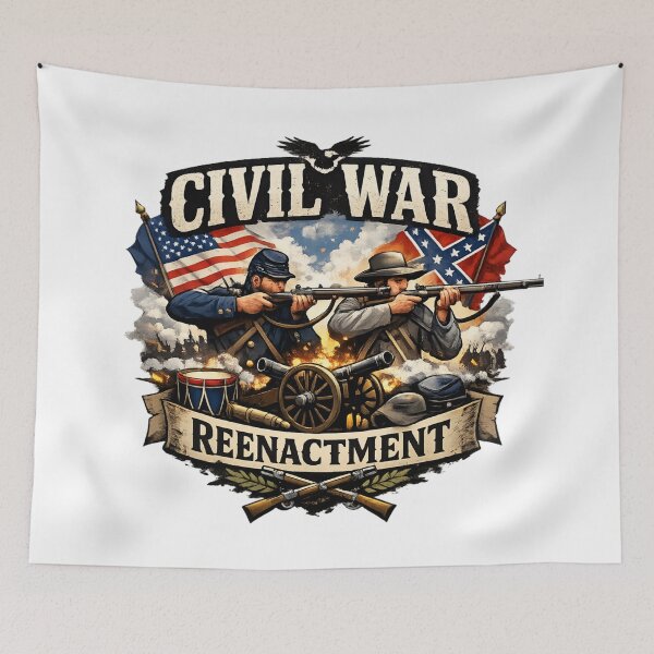 Item preview, Civil War Reenactment - Vintage Battlefield History designed and sold by SidTastic .
