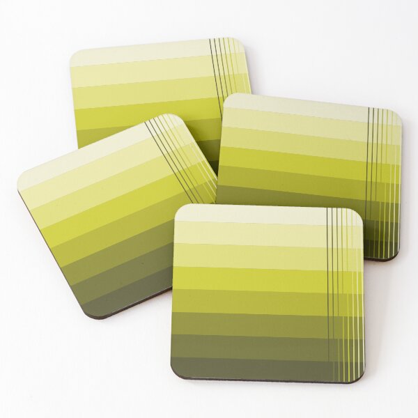 Item preview, Simple design from shades of mustard to khaki designed and sold by Cherevan.
