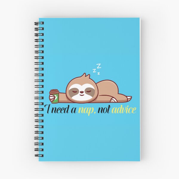 Item preview, I Need a Nap Not Advice Funny Cute Sleep Quote Typography designed and sold by RobArts90s.