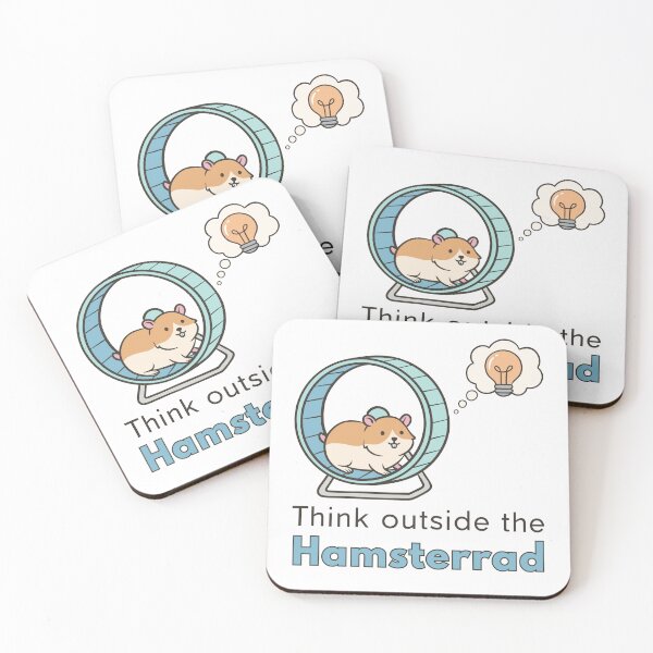Item preview, Think outside the Hamsterrad, think outside the box designed and sold by Noydee Red Salavan.