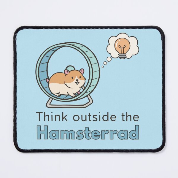 Item preview, Think outside the Hamsterrad, think outside the box designed and sold by Noydee Red Salavan.