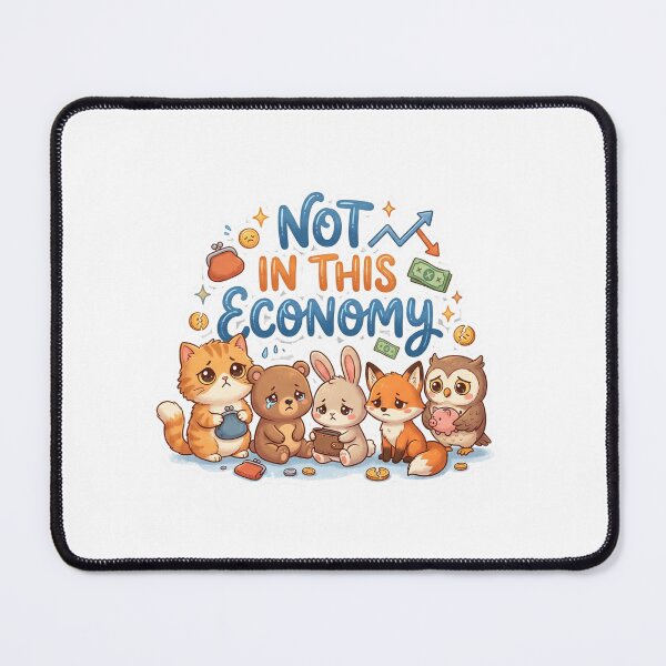 Item preview, Not in the Economy Cute Animals designed and sold by LooksLikeRainStudio.