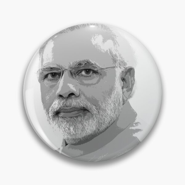 Item preview, NaMo-Narendra Modi black & white trendy art designed and sold by artbundleindia.