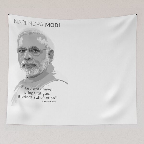 Item preview, NaMo-Narendra Modi black & white trendy art designed and sold by artbundleindia.