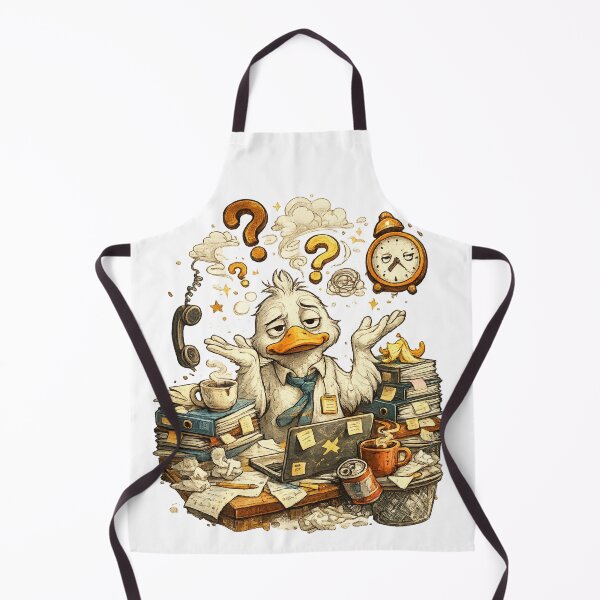 Item preview, Confused Office Duck Meme Artwork designed and sold by HiteshArt111.