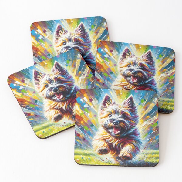 Item preview, Cairn Terrier Acrylic Art: Gift for Wheaten Cairnie Lovers designed and sold by Puppy Puzzles Plus.