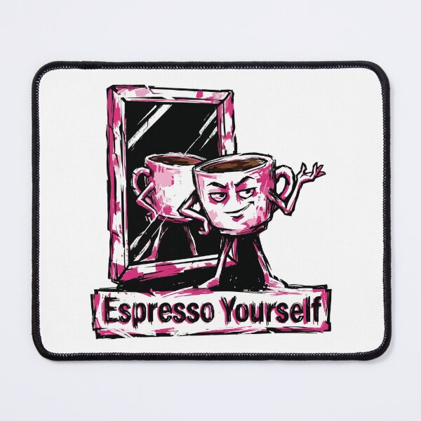 Item preview, Espresso Yourself Sassy Coffee Pun designed and sold by XYZ LAB by Jesuperman.