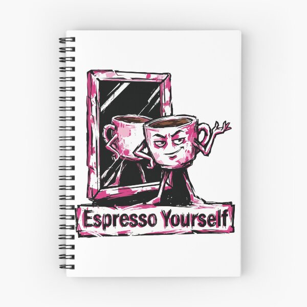 Item preview, Espresso Yourself Sassy Coffee Pun designed and sold by XYZ LAB by Jesuperman.