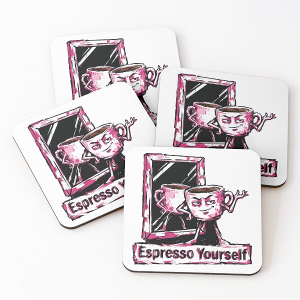 Item preview, Espresso Yourself Sassy Coffee Pun designed and sold by XYZ LAB by Jesuperman.