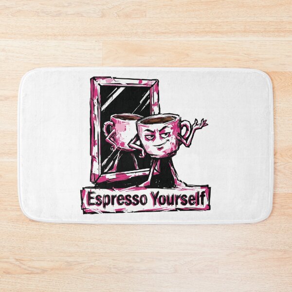 Item preview, Espresso Yourself Sassy Coffee Pun designed and sold by XYZ LAB by Jesuperman.