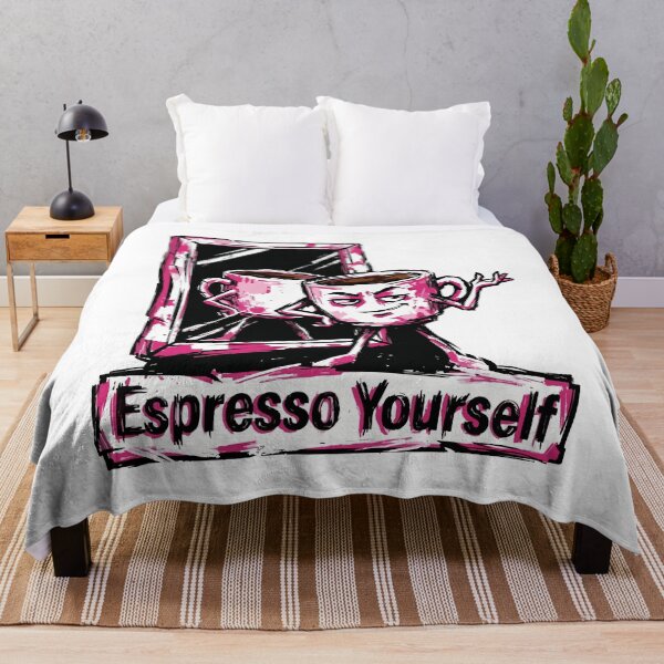 Item preview, Espresso Yourself Sassy Coffee Pun designed and sold by XYZ LAB by Jesuperman.