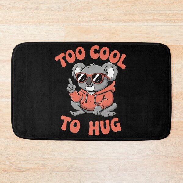 Item preview, Cute Chill Koala Cartoon Too Cool To Hug Introvert Animal Pun designed and sold by anamul43.