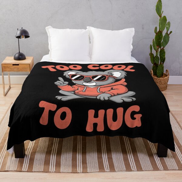 Item preview, Cute Chill Koala Cartoon Too Cool To Hug Introvert Animal Pun designed and sold by anamul43.