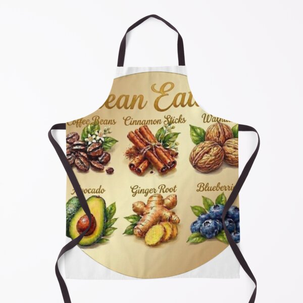 Item preview, Clean Eating Healthy Food Guide Illustration designed and sold by Northern Glow Art.