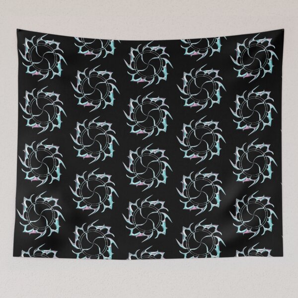 Item preview, Y2K Liquid Chrome Cyber Geometric Star Metallic Design designed and sold by Rawafi Art Studio.