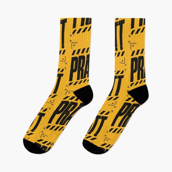 Item preview, Yellow Warning Pratt designed and sold by SignumShop.