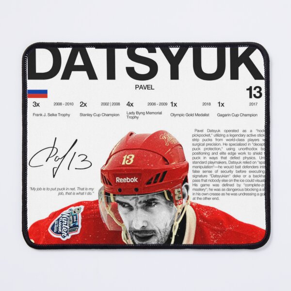 Item preview, Pavel Datsyuk designed and sold by Skeleton Hockey Department .