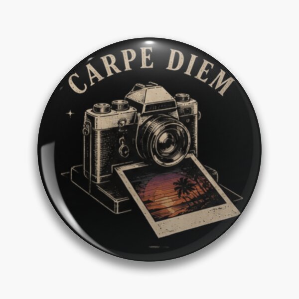Item preview, Carpe Diem Vintage Camera Design designed and sold by MS-DesignArt.