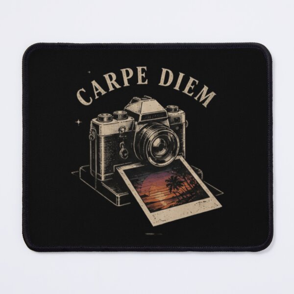 Item preview, Carpe Diem Vintage Camera Design designed and sold by MS-DesignArt.