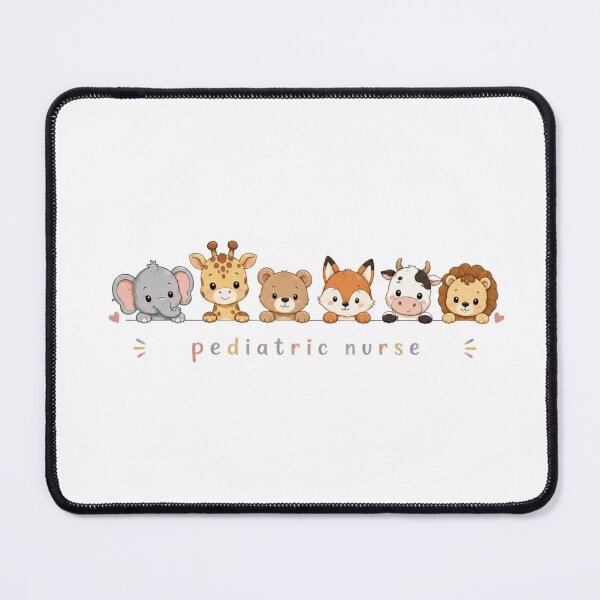 Item preview, Cute Pediatric Nurse Animals Design designed and sold by Just4You365.