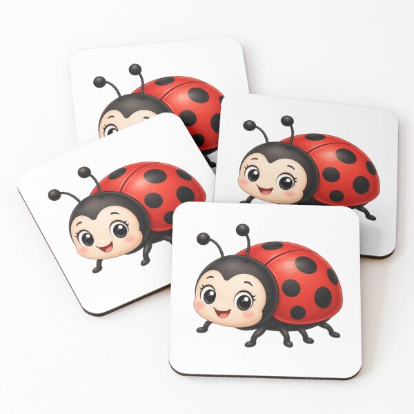 Item preview, Cute Cartoon Ladybug - Sweet Little Ladybird Illustration designed and sold by ToonyTeez.