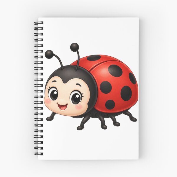 Item preview, Cute Cartoon Ladybug - Sweet Little Ladybird Illustration designed and sold by ToonyTeez.