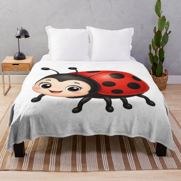 Item preview, Cute Cartoon Ladybug - Sweet Little Ladybird Illustration designed and sold by ToonyTeez.
