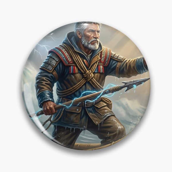Item preview, The Fisherman of the Pacific designed and sold by Perú Heroico.