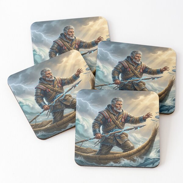 Item preview, The Fisherman of the Pacific designed and sold by Perú Heroico.