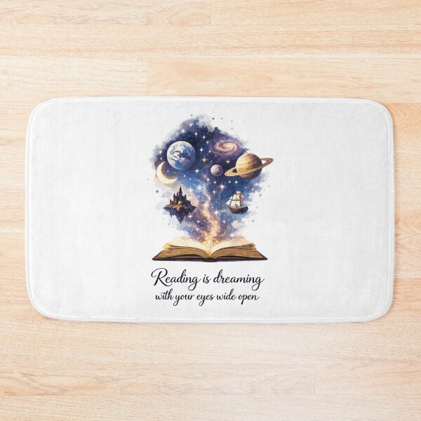 Item preview, Reading is dreaming - Magic Book & Stars designed and sold by Pineapple-Tree.