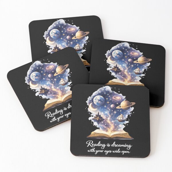 Item preview, Reading is dreaming - Magic Book & Stars designed and sold by Pineapple-Tree.