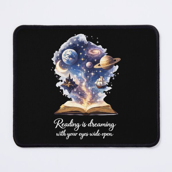 Item preview, Reading is dreaming - Magic Book & Stars designed and sold by Pineapple-Tree.
