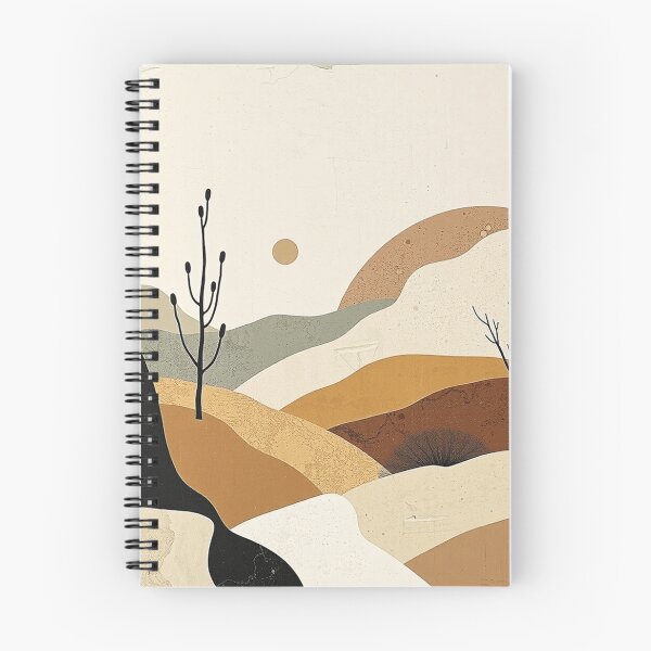Item preview, Modern Organic Desert Landscape | Neutral Abstract Nature Design designed and sold by Hyssop St.
