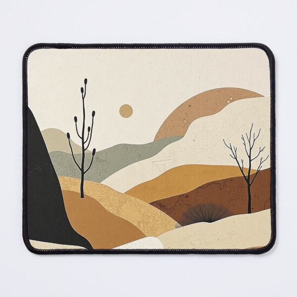 Item preview, Modern Organic Desert Landscape | Neutral Abstract Nature Design designed and sold by Hyssop St.