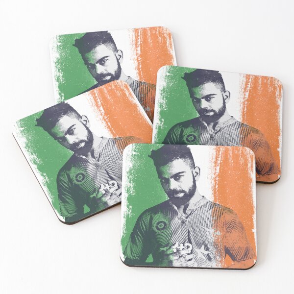 Item preview, virat kohli Tricolor art designed and sold by artbundleindia.