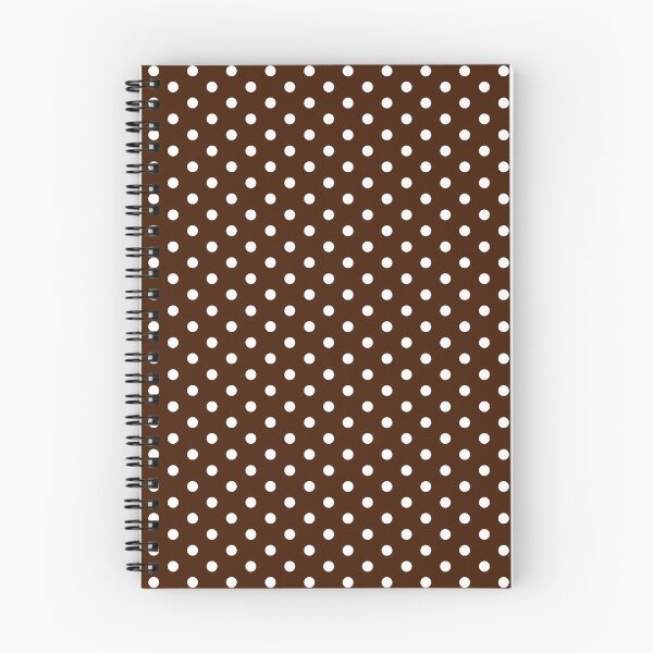 Item preview, Copy of Mini Polka Dot Dark Chocolate Brown and White. designed and sold by Jeallan Designs.