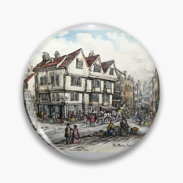 Item preview, St. Mary Axe c1845 London by R E Whitaker designed and sold by Collector-RB.