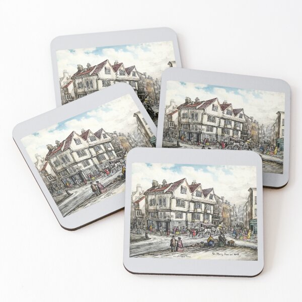Item preview, St. Mary Axe c1845 London by R E Whitaker designed and sold by Collector-RB.