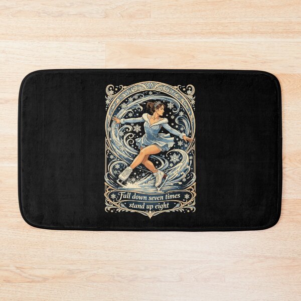 Item preview, Figure skating Art Nouveau shirt: Stand Up designed and sold by Pineapple-Tree.