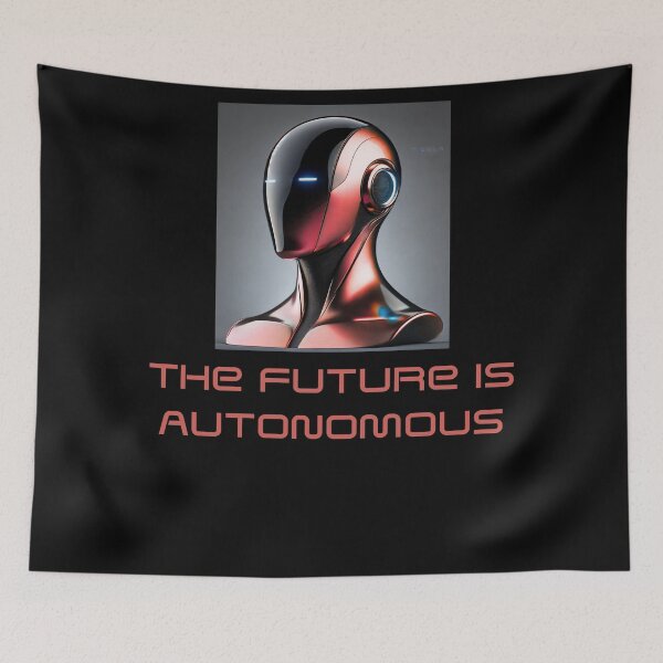 Item preview, Powered by AI Robot Design Futuristic Artificial Intelligence Tech Aesthetic Machine Learning Cyberpunk Graphic designed and sold by TEEJAMBOREE.